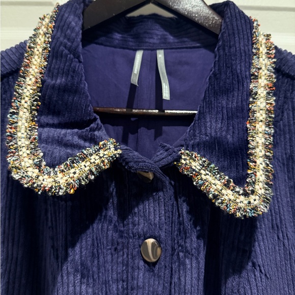 NWT By Anthropologie Size XL Collared Corduroy Mini Dress - Picture 12 of 12